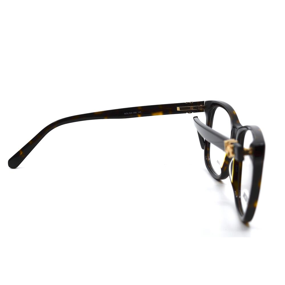 NEW LOVE MOSCHINO MOL520 086 DARK HAVANA AUTHENTIC EYEGLASSES FRAME - Picture 9 of 11